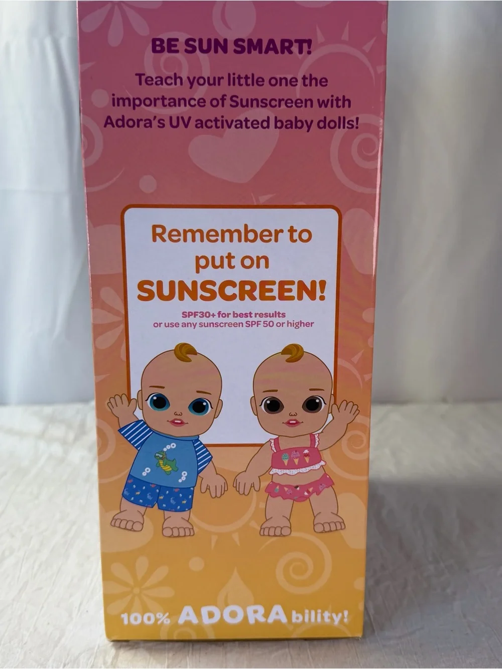 Adora Sun Smart Babies Doll - UV Activated SunSafety Vinyl Boy Baby Doll